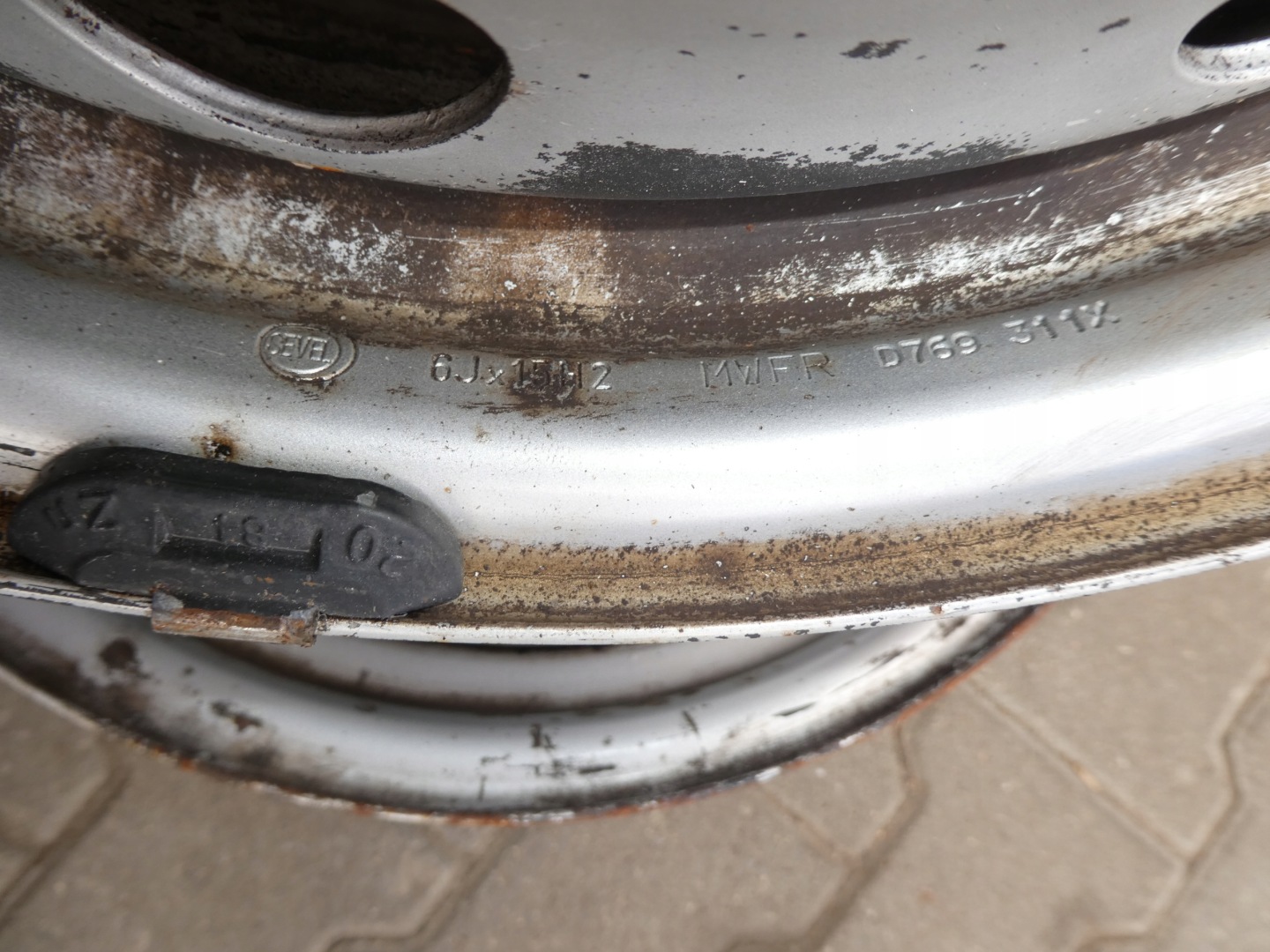 discs 15 6x15 ET68 DUCATO BOXER ORG 1374080080