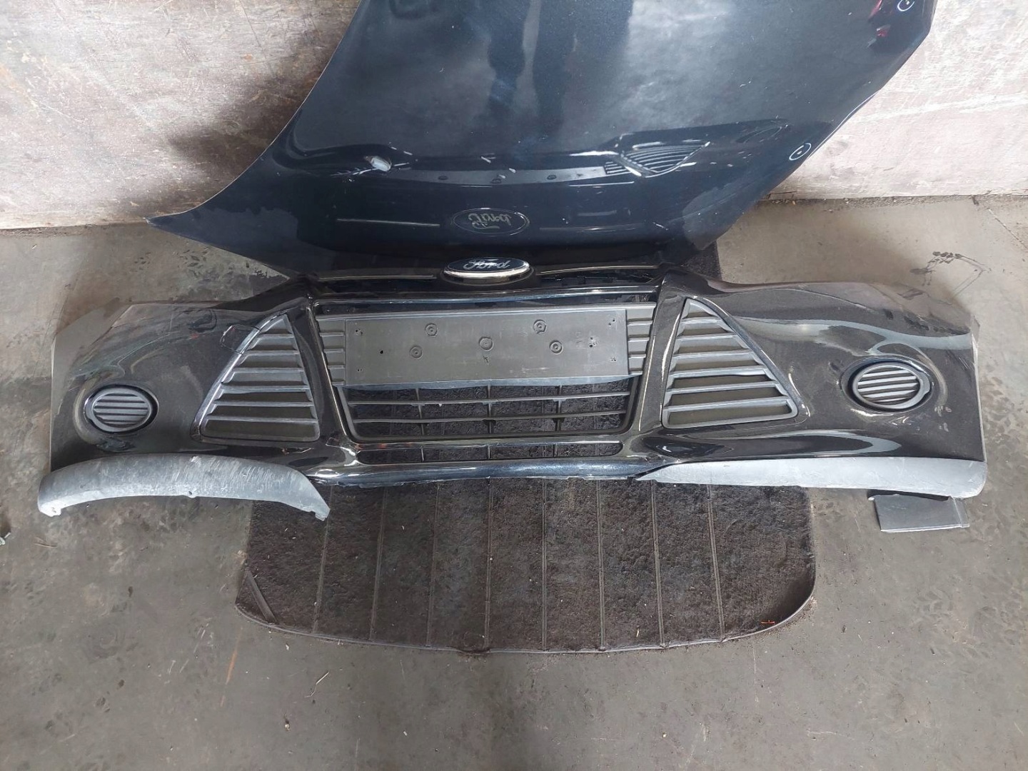 complete front bonnet bumper light fender FORD FOCUS MK3 FB