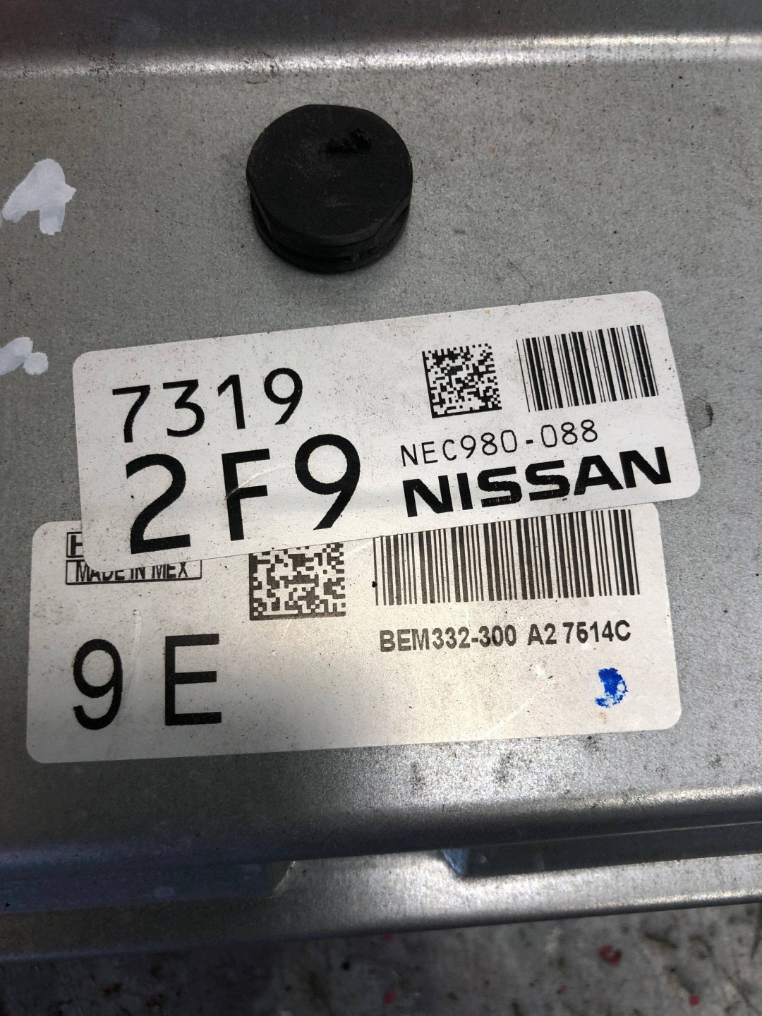 computer motore 1.6 HR16 NISSAN VERSA berlina NEC980-088