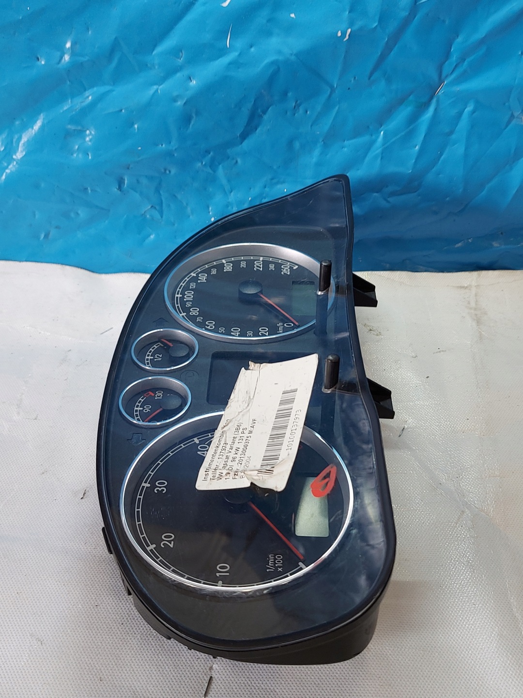dials clock VW PASSAT B5 FL 1.9 TDI 3B0920829A