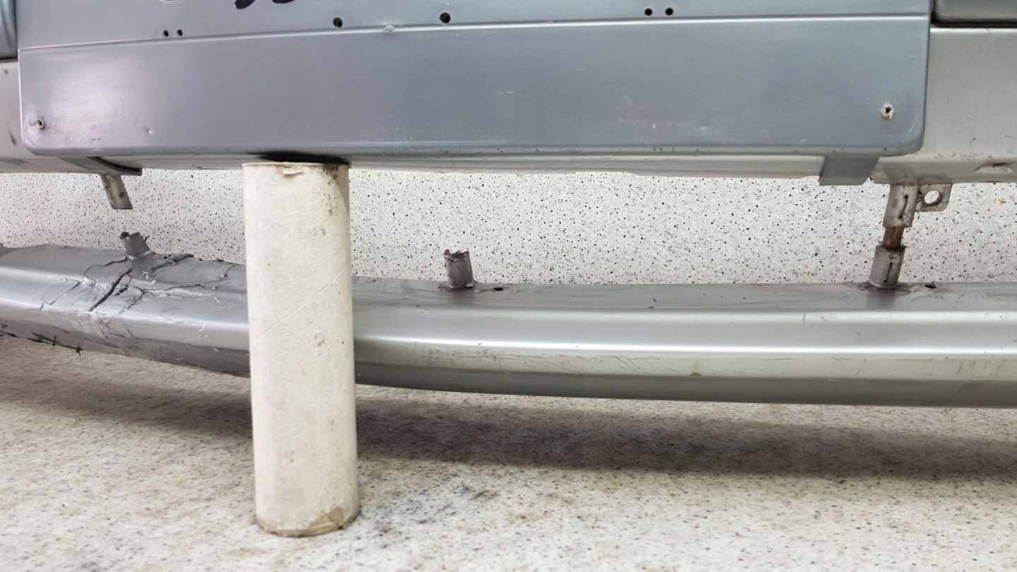 MERCEDES CLK W208 AMG damaged bumper front 3593