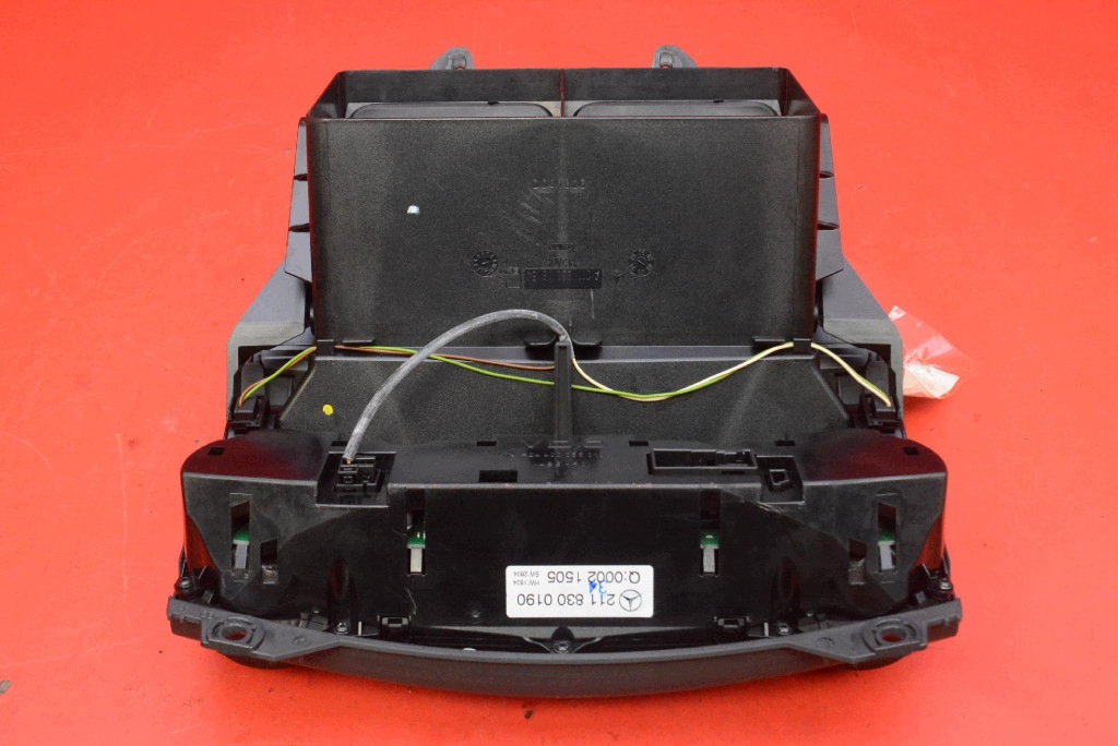 control panel air conditioning devices KLIMY 2118300190 MERCEDES E-class W211 02-06