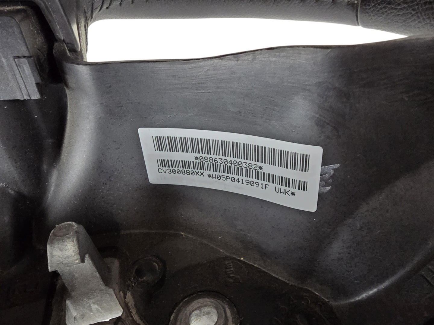 SEAT LEON 2 II FR lenkrad Leder (1) ORG. 5P0419091F
