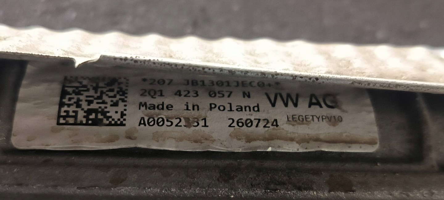 control 2Q1423057N SKODA SCALA