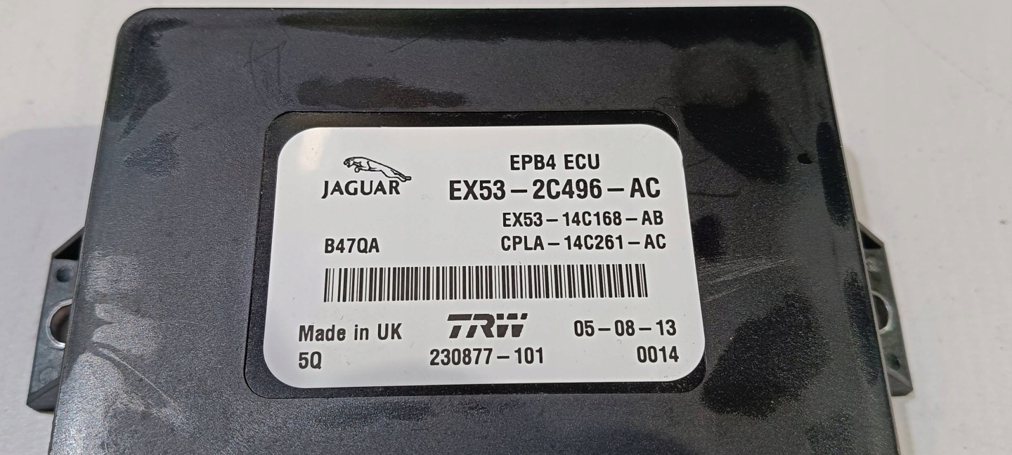 module control unit brakes parkingowego Jaguar F-type 2013