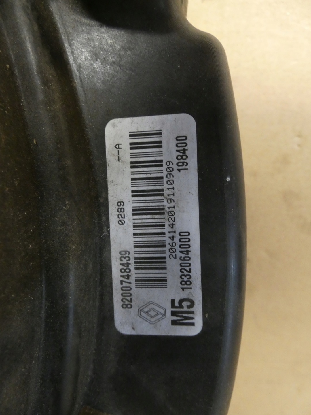 ventilátor chladiče CLIO III 1.5 DCI 8200748439