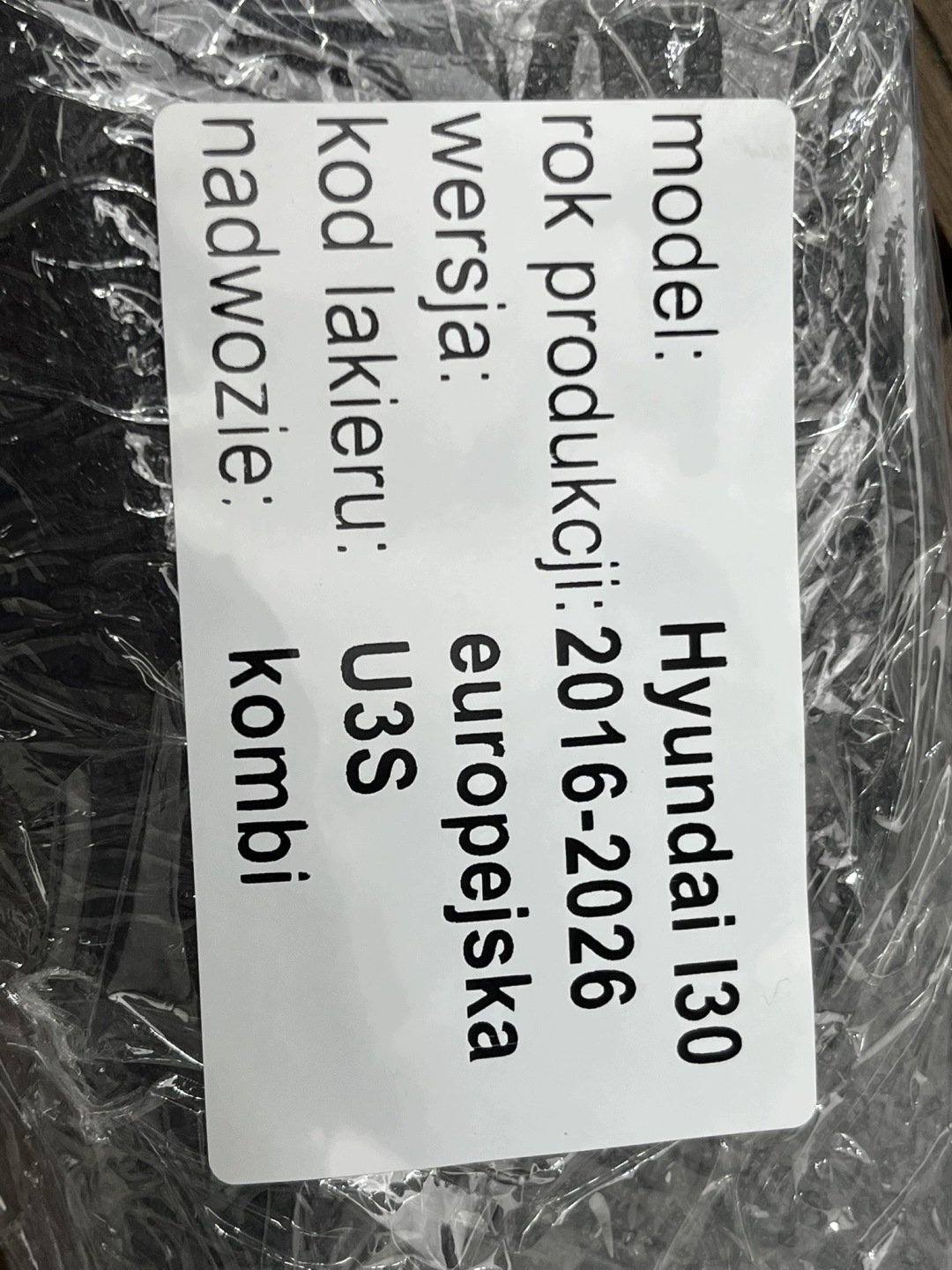 HYUNDAI i30 III 16-23 Garniture moulure decorative Console DEKOR Commandes START STOP