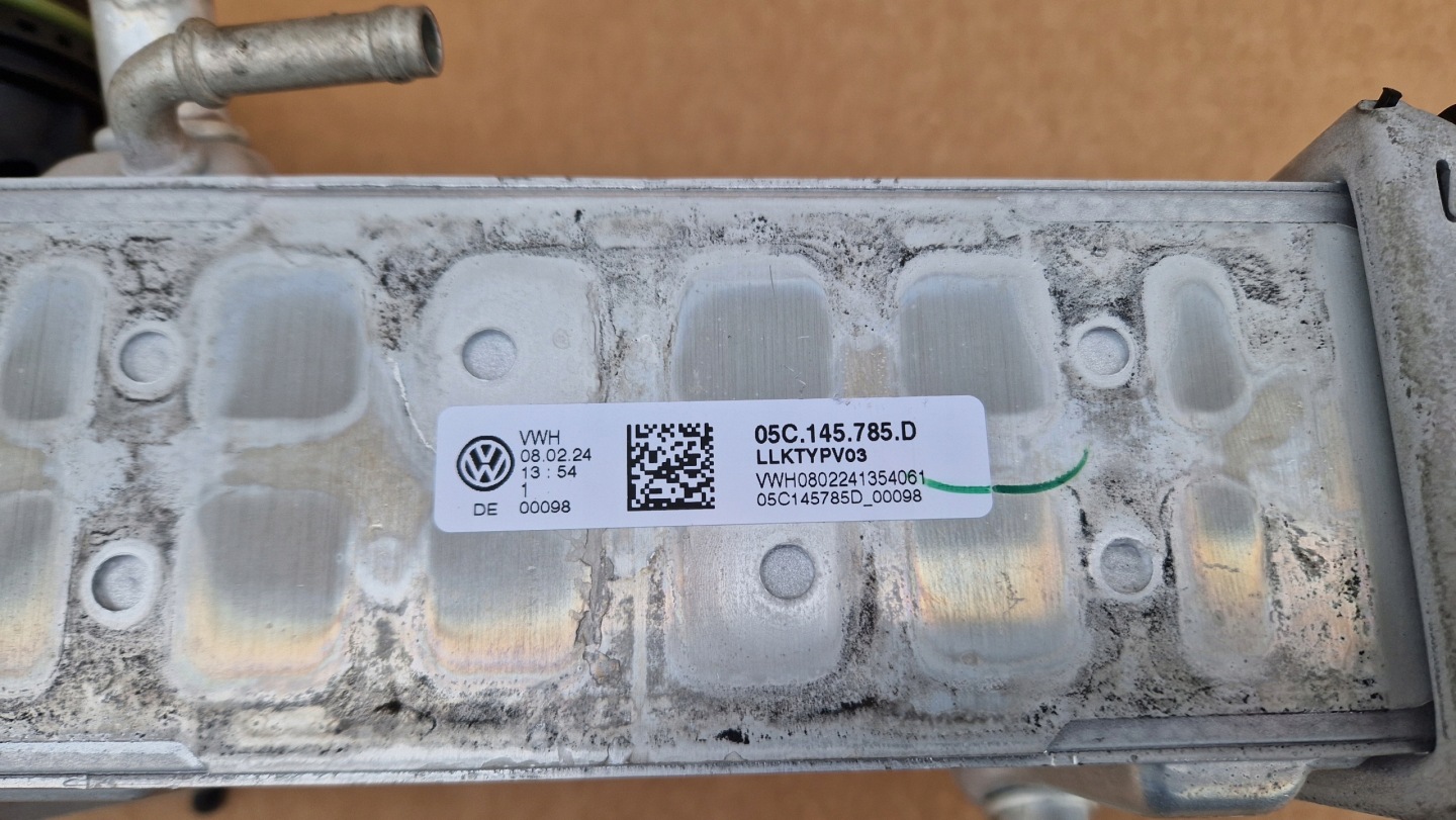 radiator intercooler 05C145785D VW SKODA 1.0 TSI new original