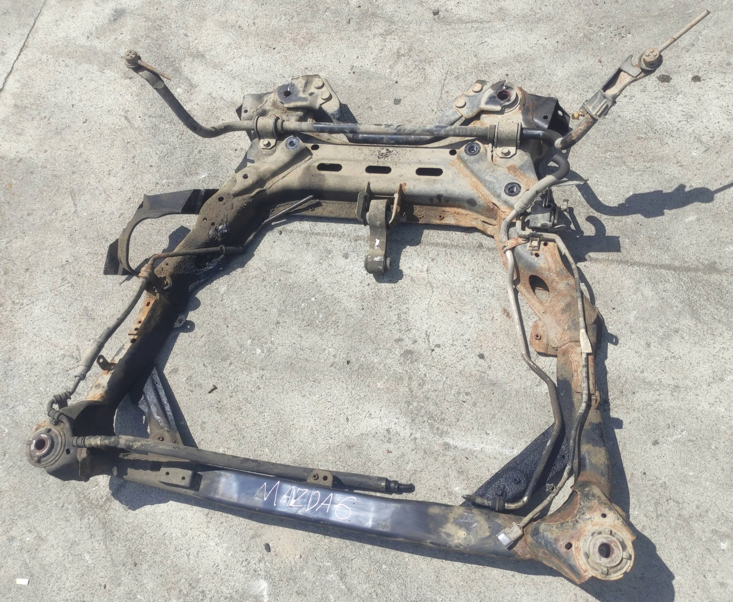 sider of the engine subframe axle beam RAMA MAZDA 6