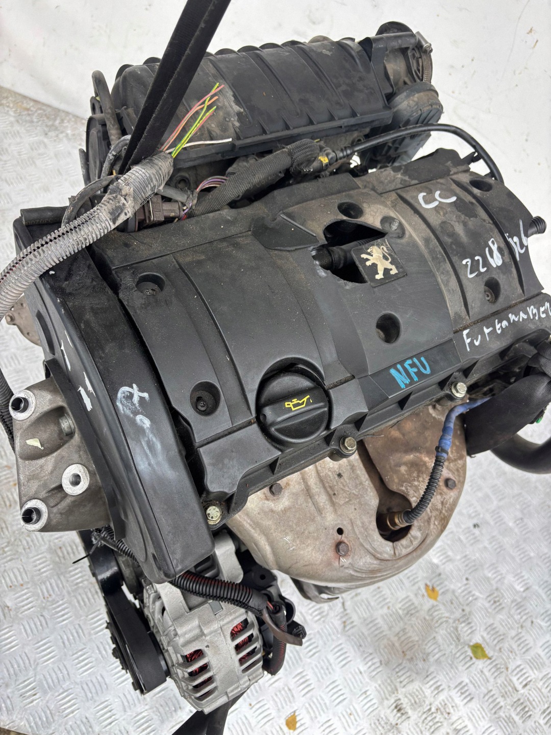 engine complete NFU 1.6 16V PEUGEOT CITROEN
