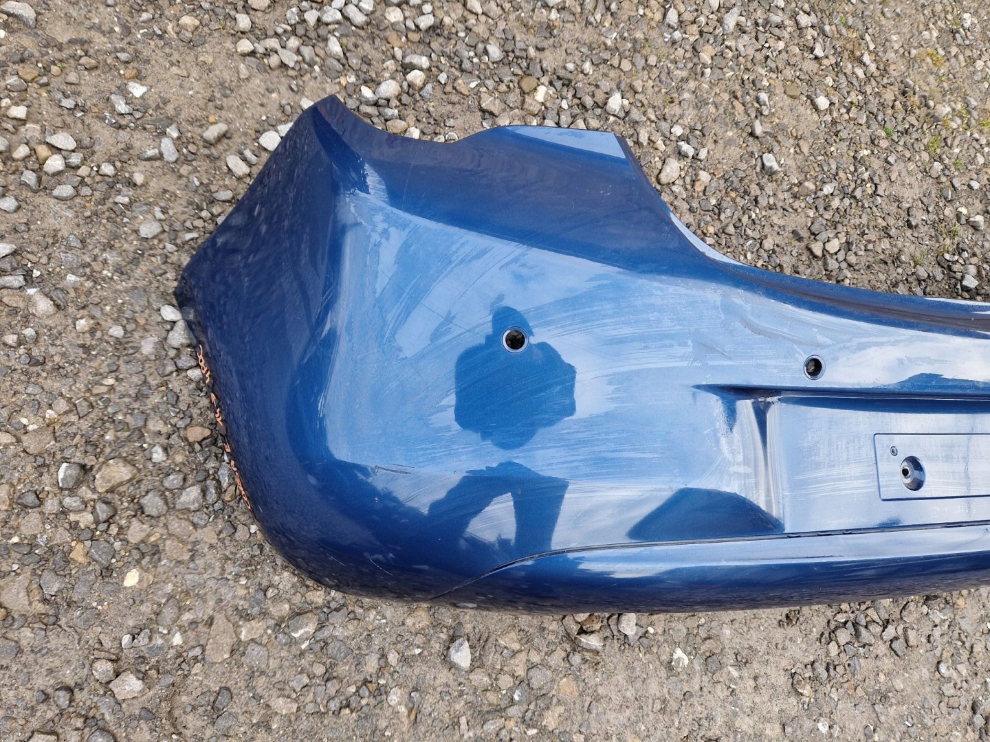 bumper rear OPEL CORSA E 2014R->