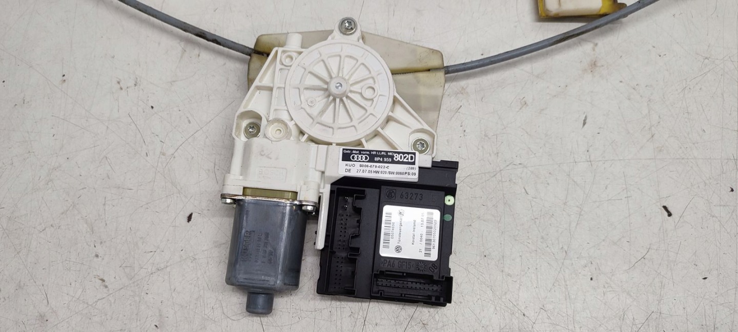 window regulator right rear part mechanism Audi A3 8P LIFT