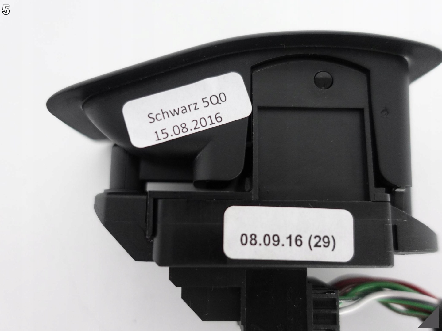 PORSCHE CAYENNE II 7P5 button+frame electric brake 10 PIN