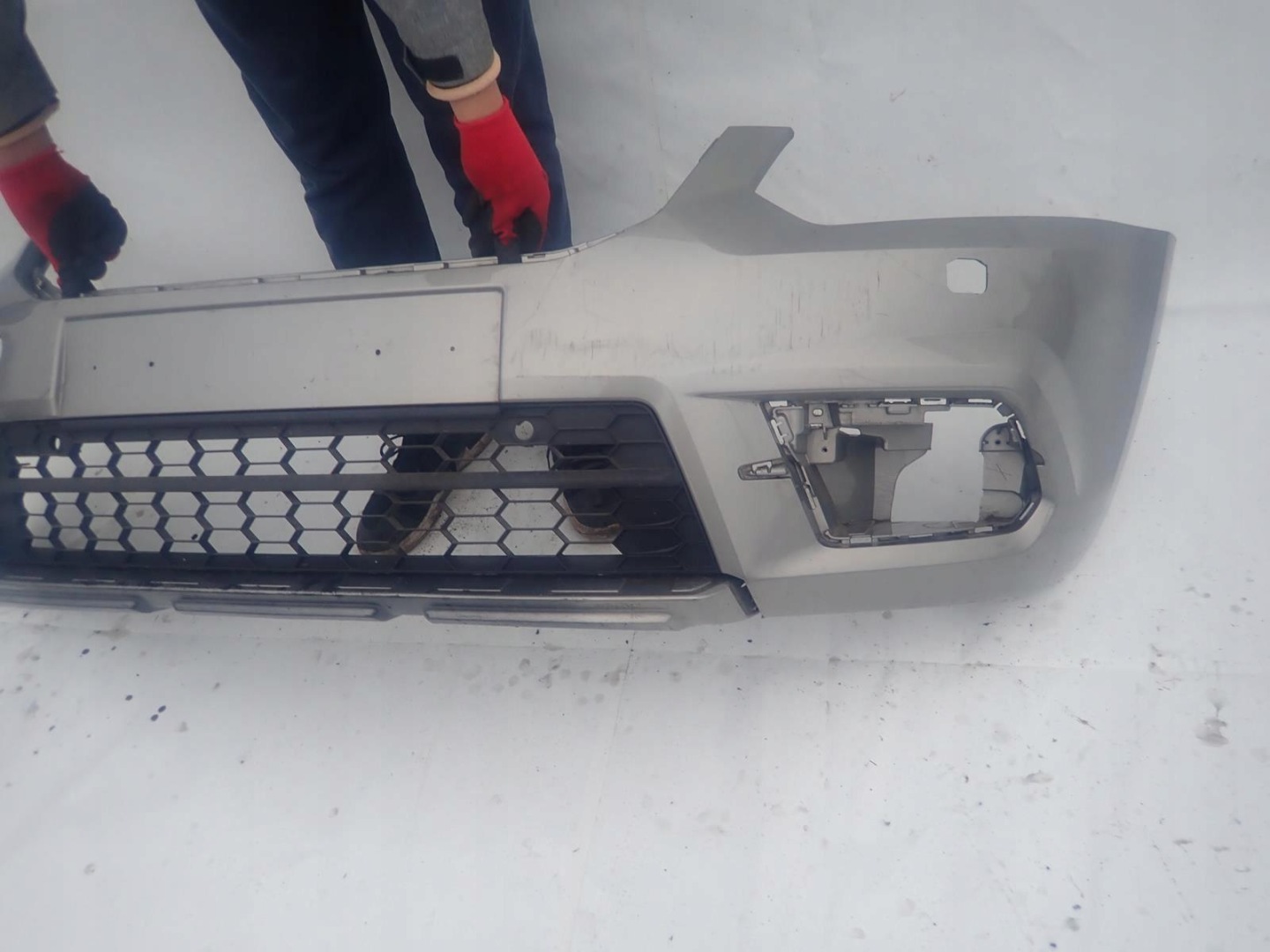 SKODA YETI LIFT 12-17 bumper front front washer