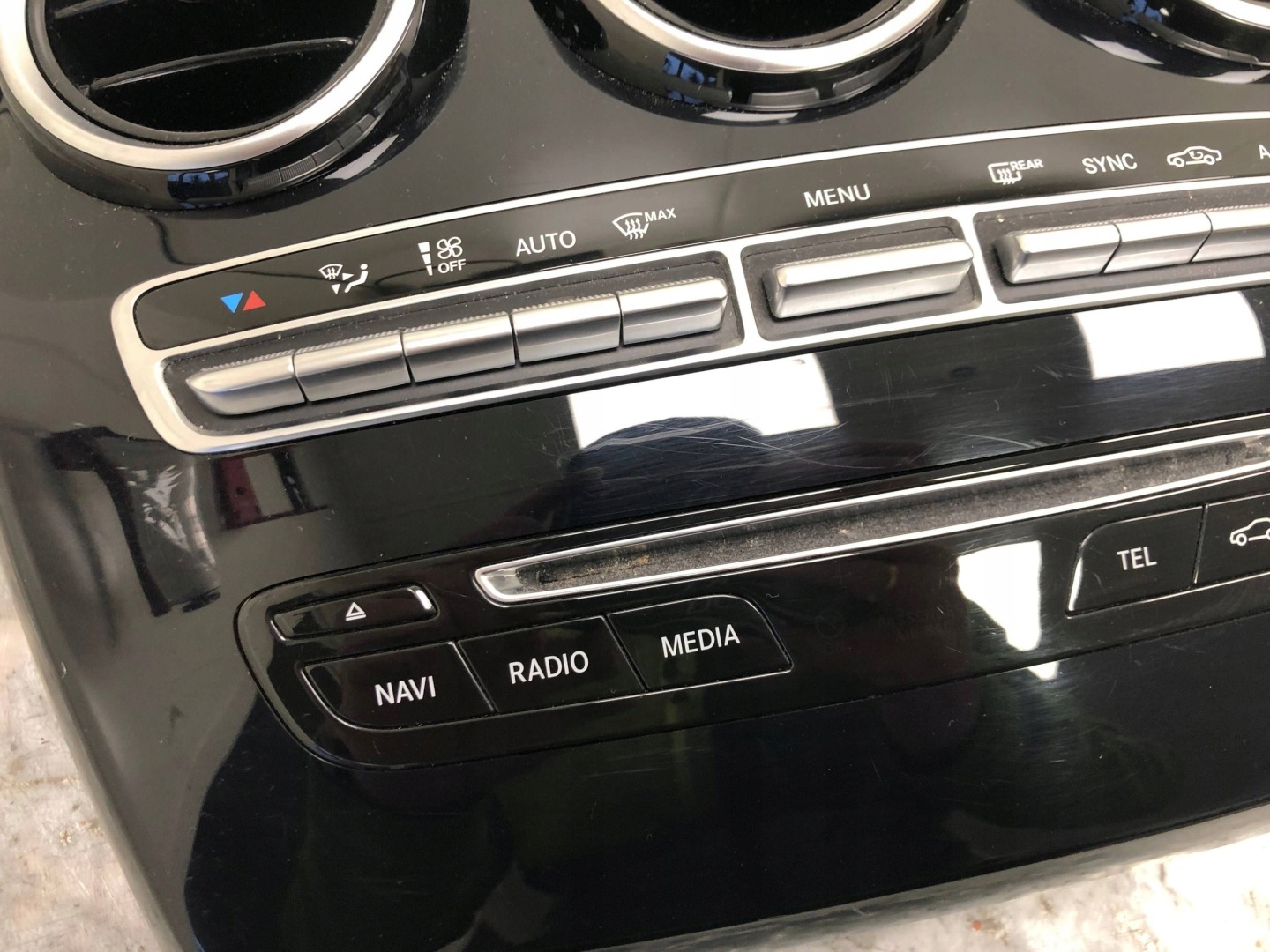 Unite commande clima Châssis DEKOR MERCEDES W205 A2059054706 A2059052401