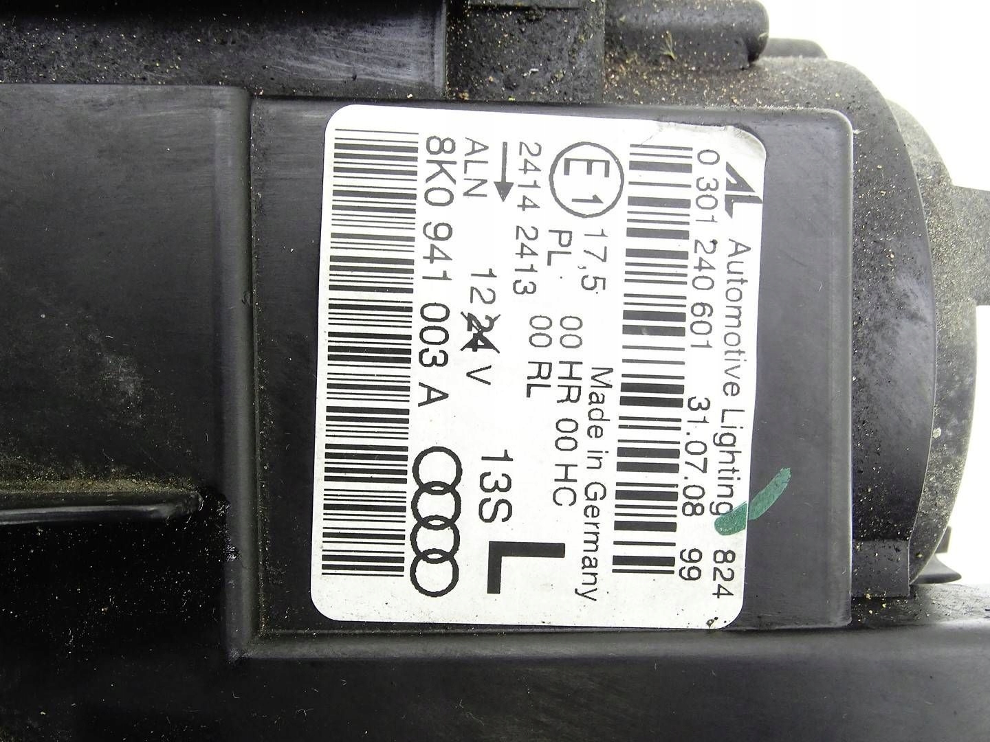 REFLEKTOR light left front left front AUDI A4 B8 8K0941003A