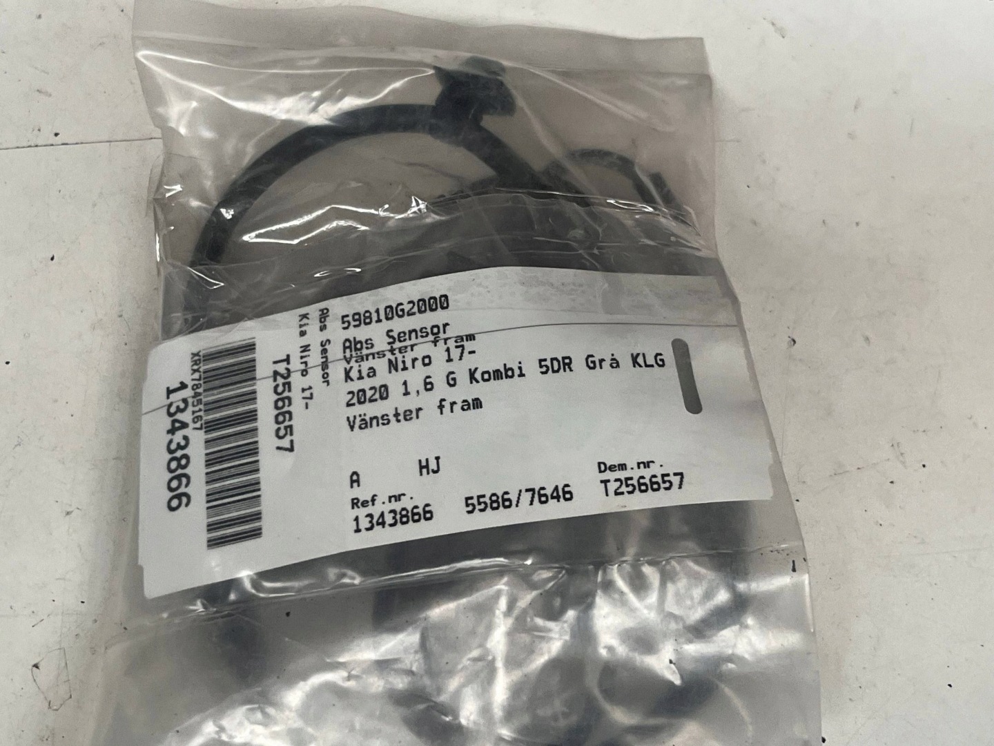 sensor PREDKOSCI wheels ABS KIA NIRO 59810G2000 @A