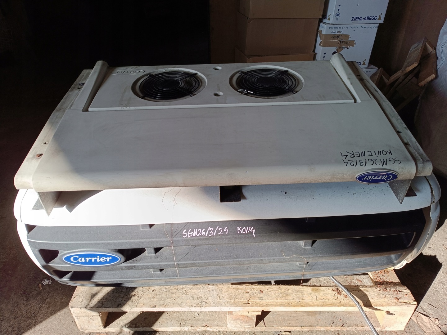 AGREGAT complete CARRIER XARIOS 350 2015R R404A