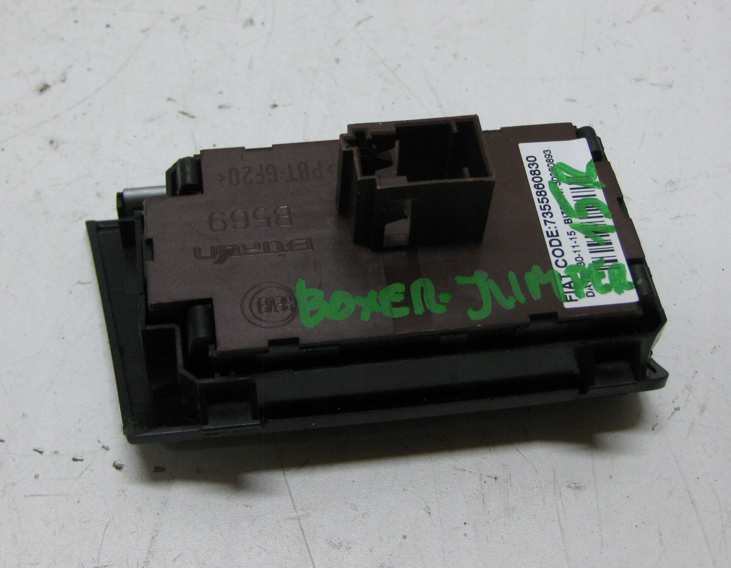 JUMPER DUCATO BOXER LIFT III PANEL light switch 07355860840