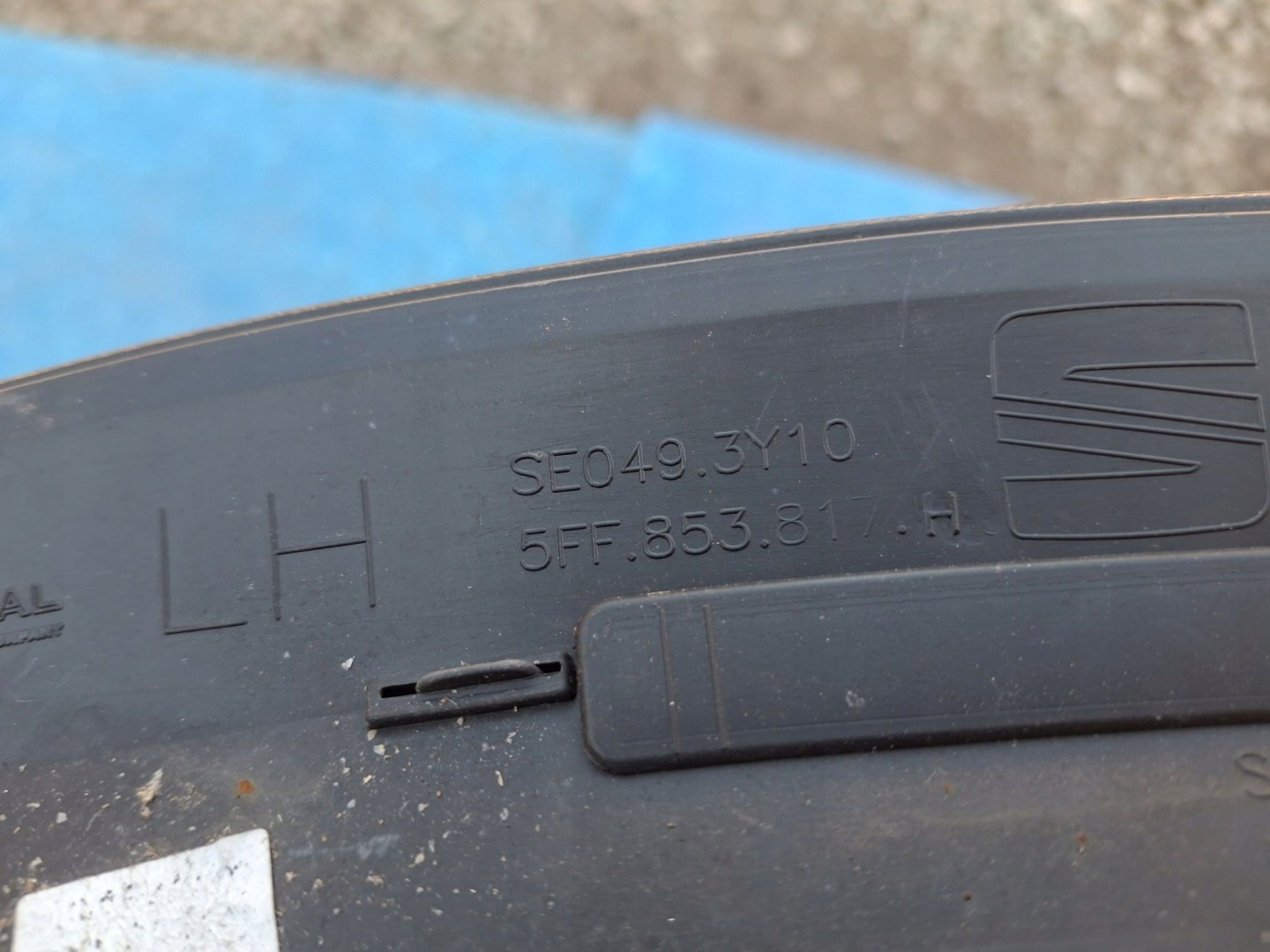 cap for fender left rear CUPRA FORMENTOR 2020R->