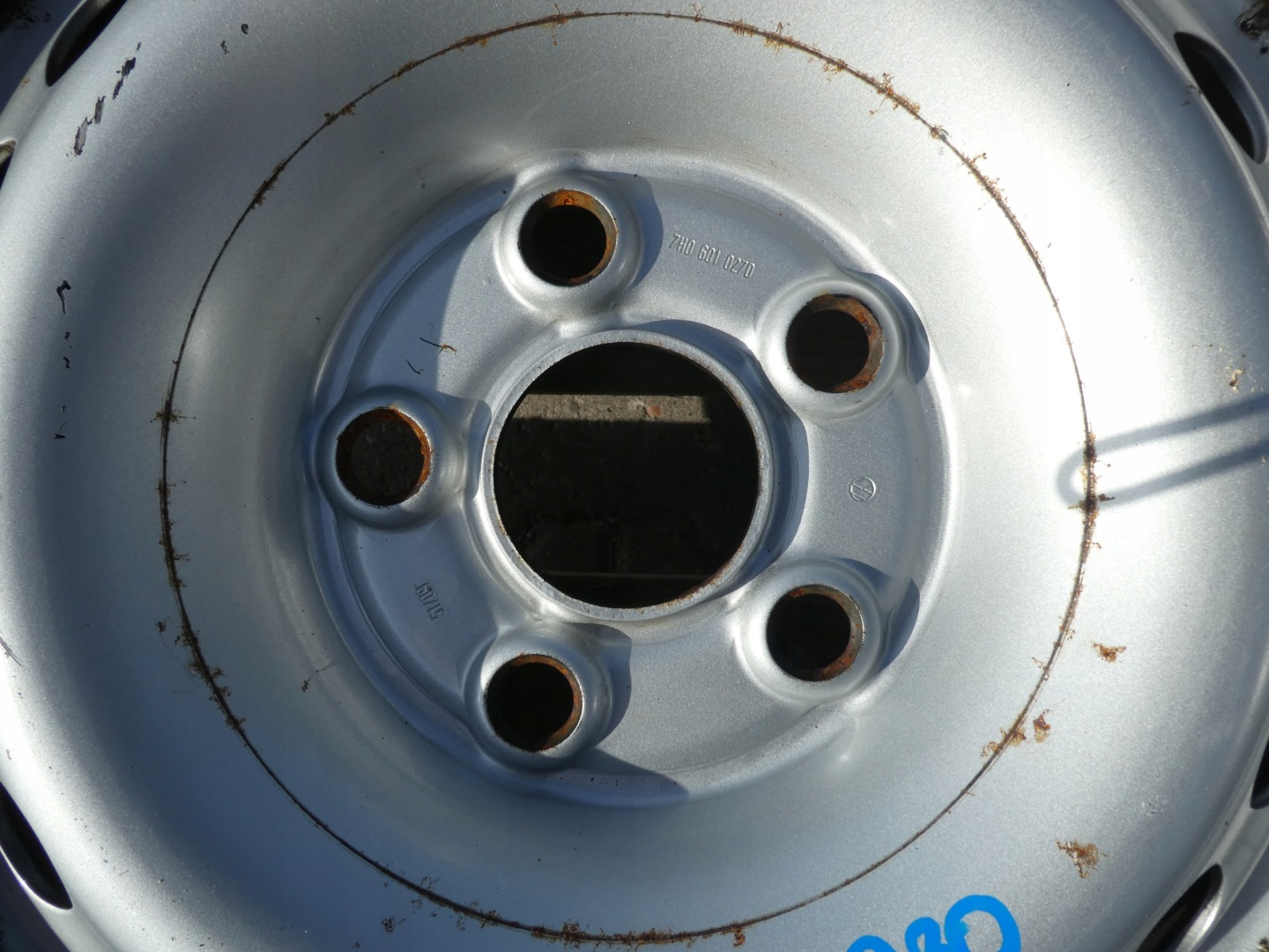 VW T5 CERCHI FERRO 7H0601027D 6.5JX16 ET51