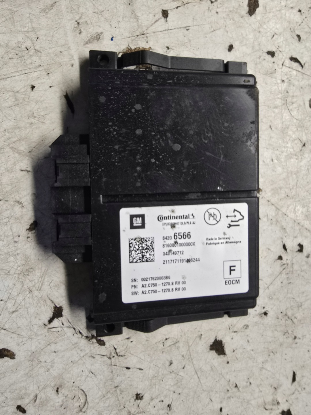 OPEL ASTRA K 5 V modulo Centralina 84206566