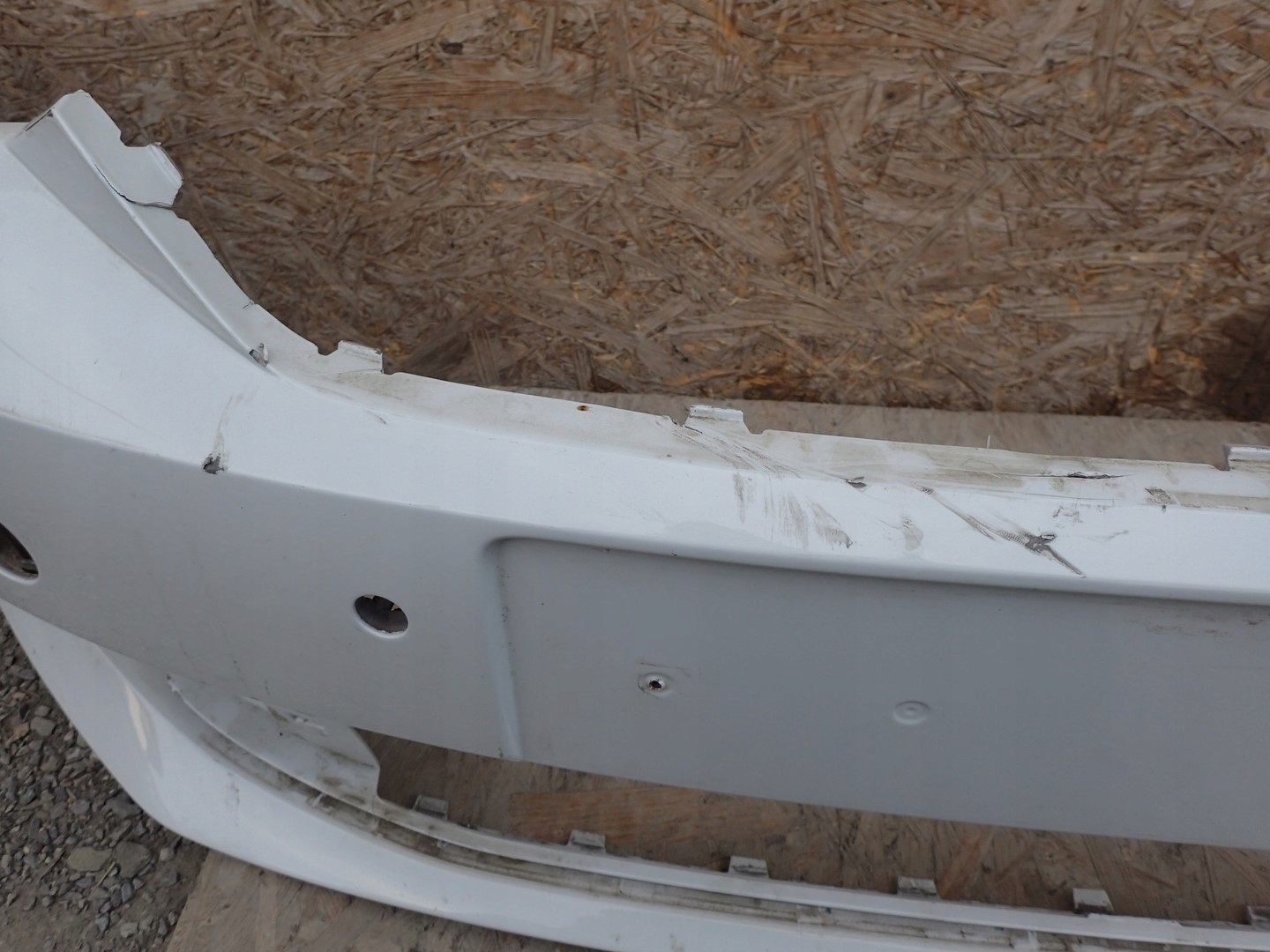 bumper front front SKODA FABIA 3 III 6V 2014