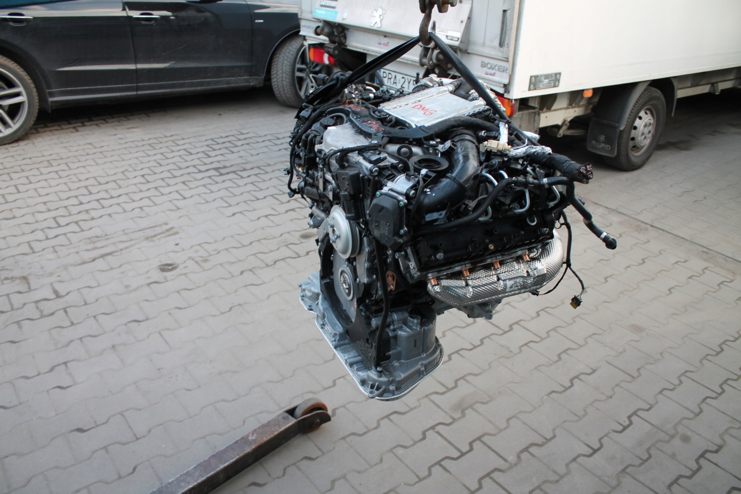 engine complete AUDI 3,0 TDI DMG 4 TYSKM as new