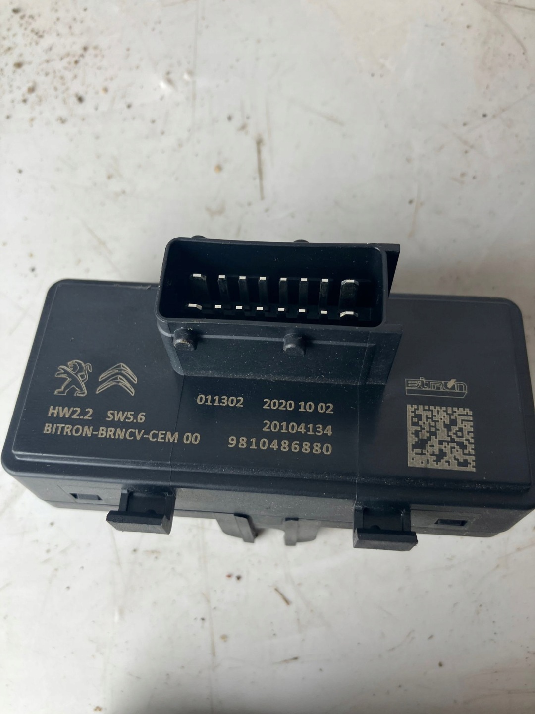 module GRZANIA seat front 3008 5008 II 9810486880