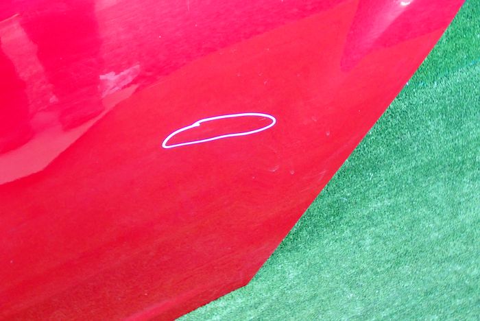 FORD FOCUS MK3 III KOMBI 10- door left rear. rear part