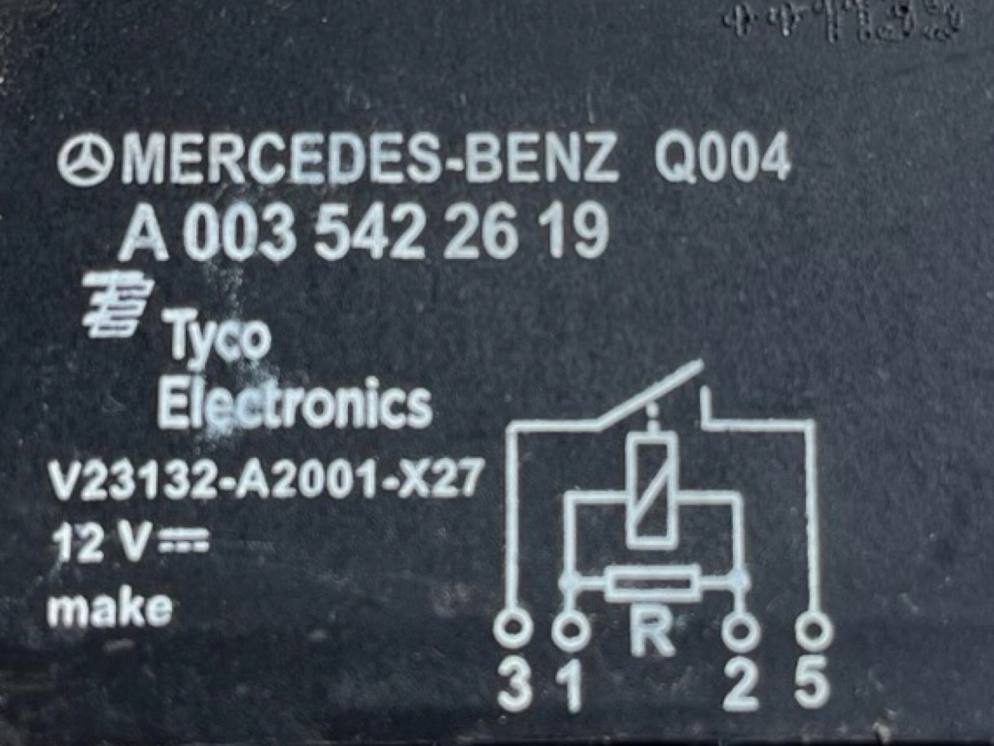 modulo per batteria Mercedes-Benz A W169 facelift 2011 A0035422619