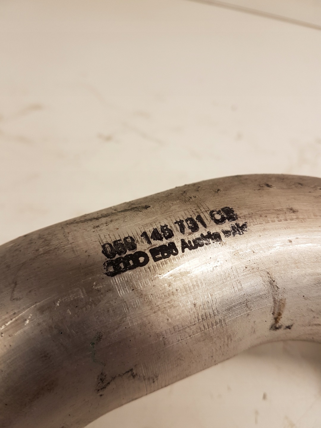 pipe of the intercooler AUDI A4 B8 A5 A6 059145731CB