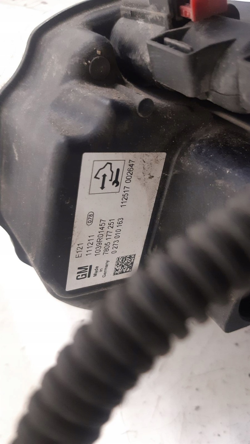 servo control Opel Astra J 1,7 CDTI