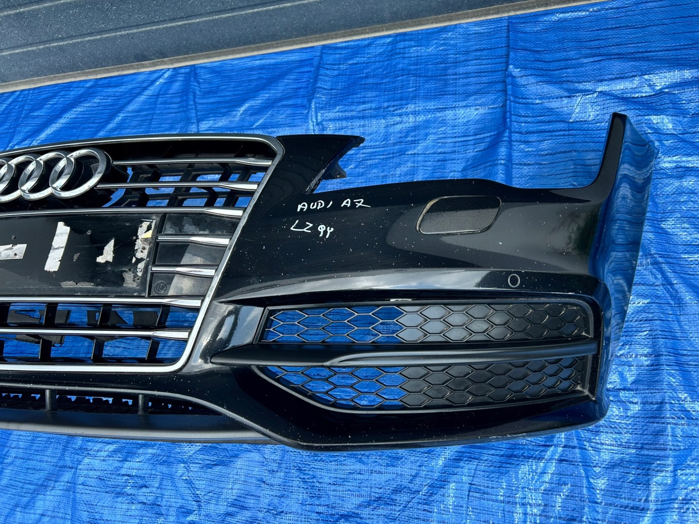 bumper front front AUDI S7 A7 4G S-LINE SLINE LZ9Y