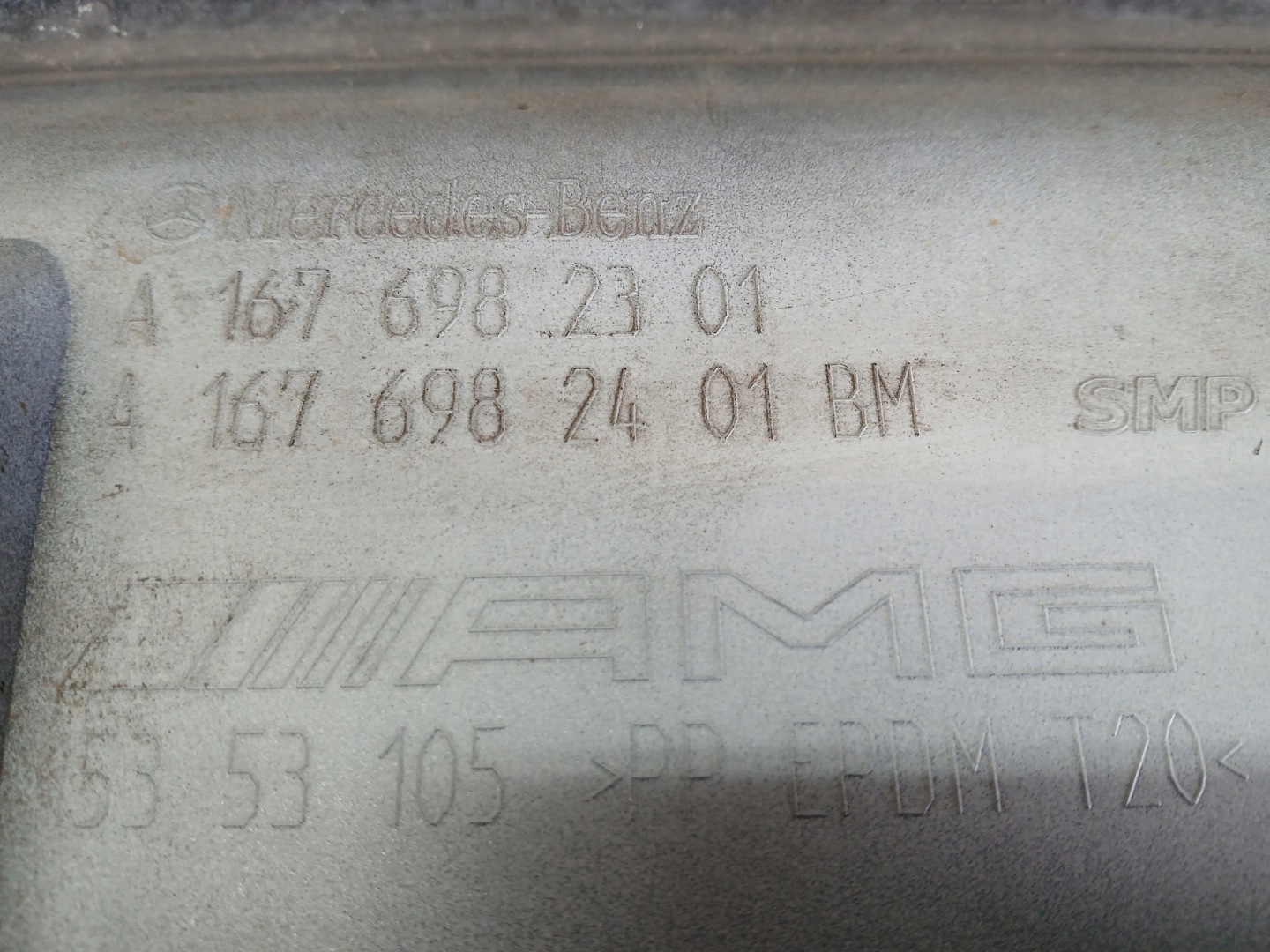 threshold moulding threshold right MERCEDES GLE W167 AMG A1676982301