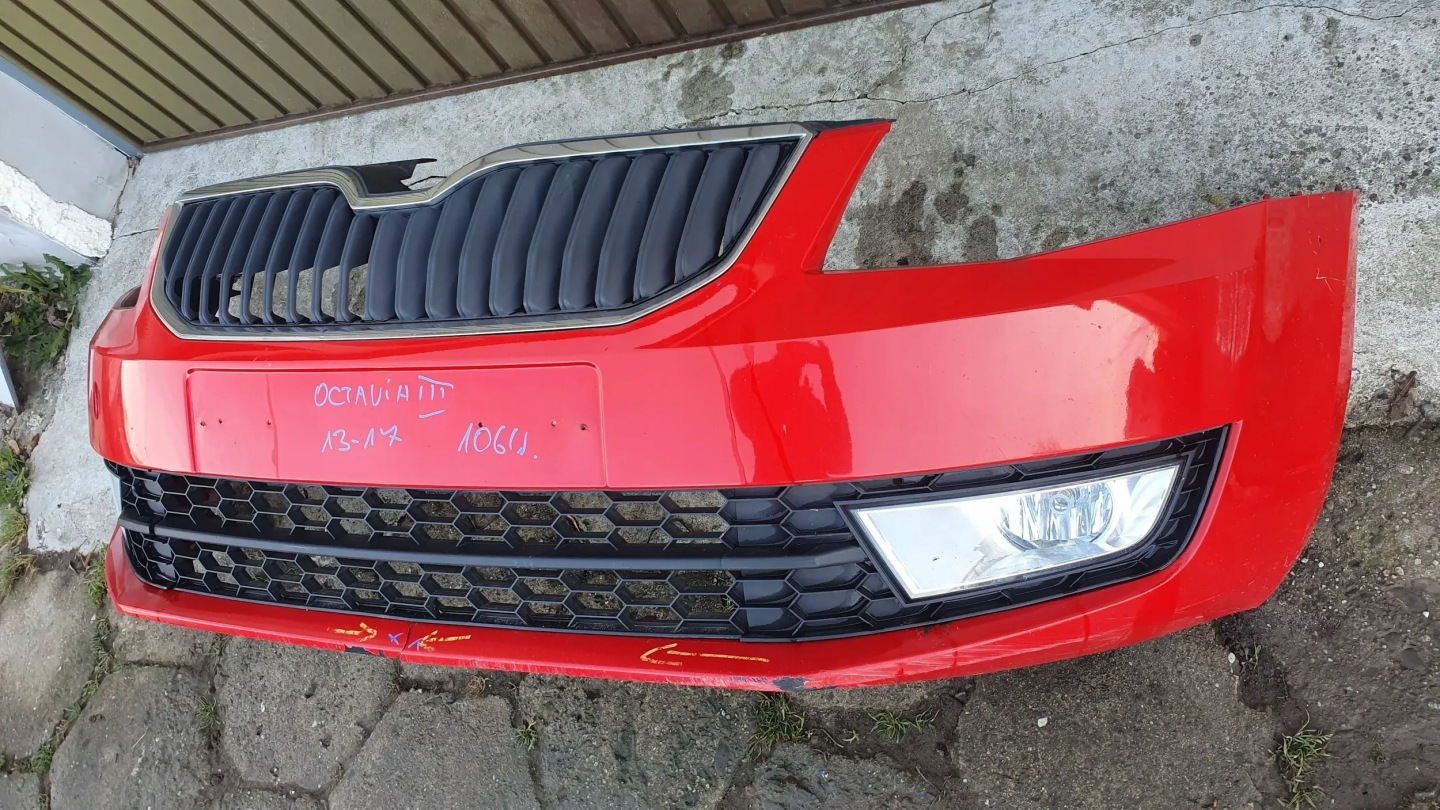 Skoda Octavia 3 III 5E 13-17 front bumper front $
