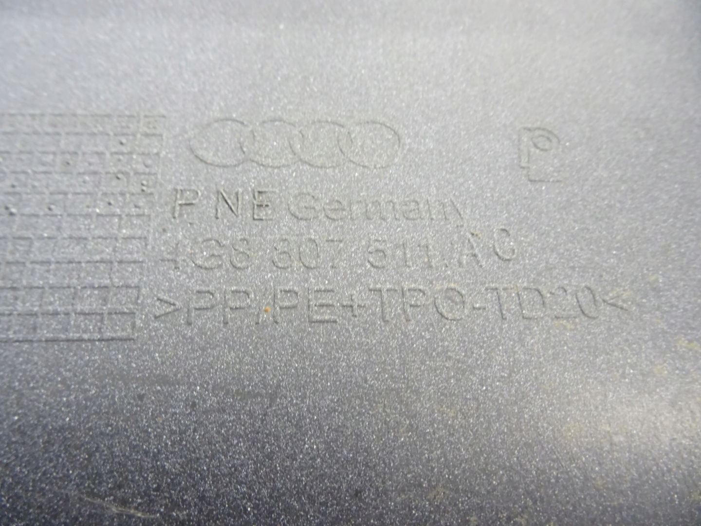 AUDI A7 4G8 S-LINE bumper rear part rear