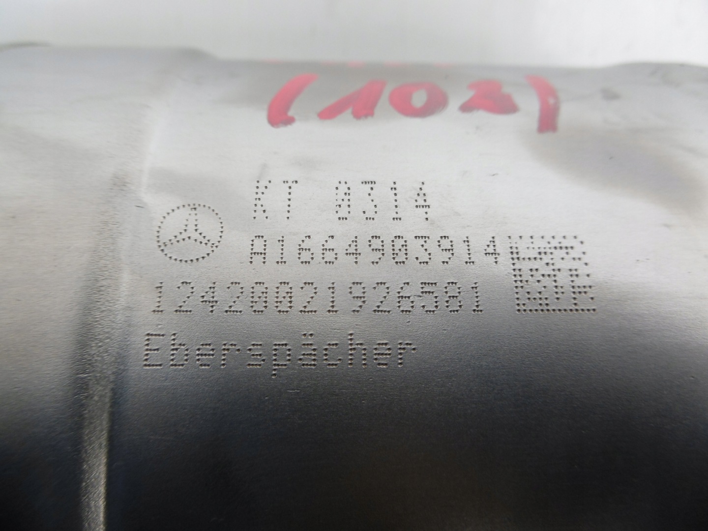catalyst A1664903914 MERCEDES W166 GL ML 4.7 V8