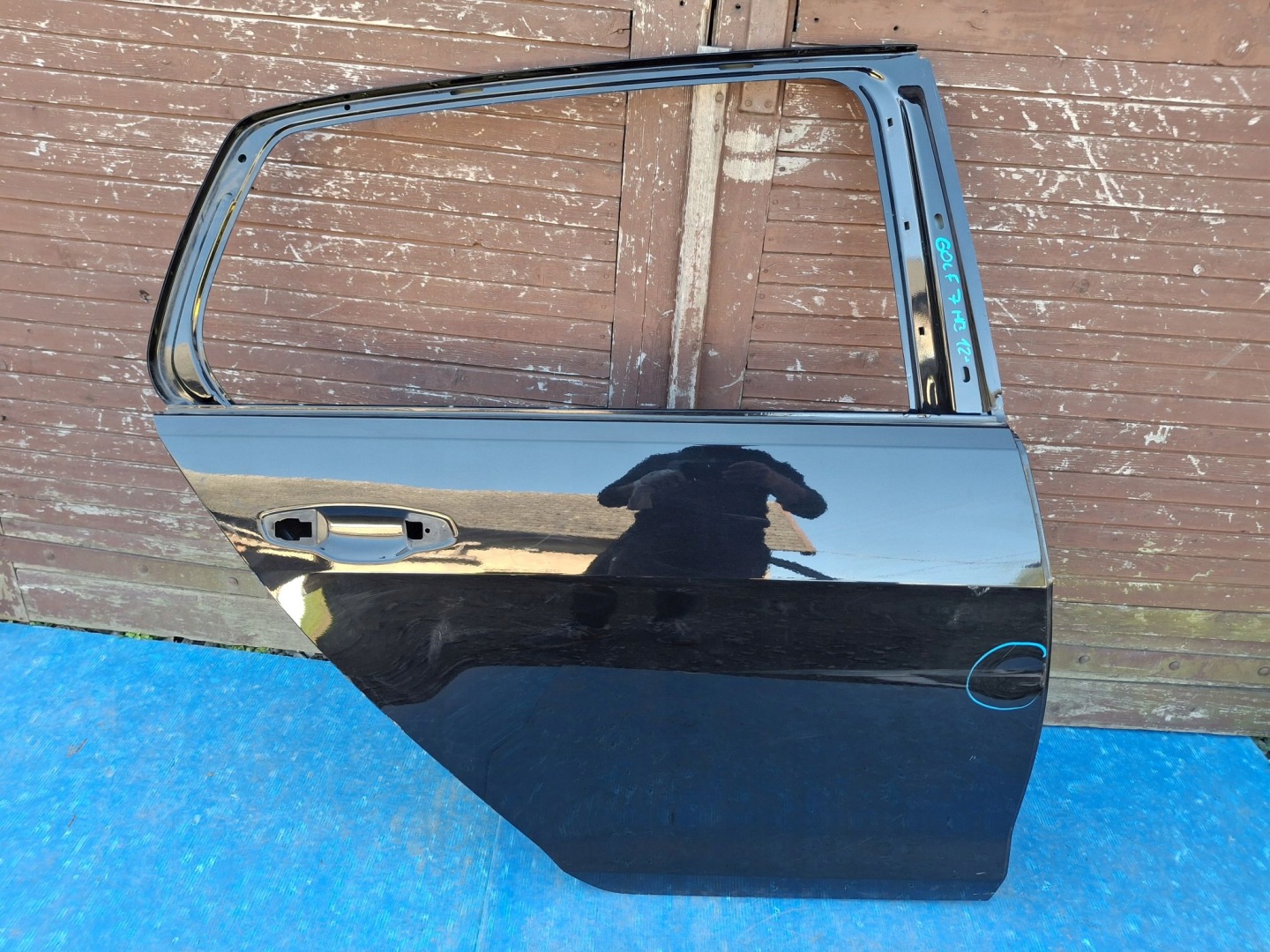 door right rear. VW GOLF VII HB GOLF 7 2012R->