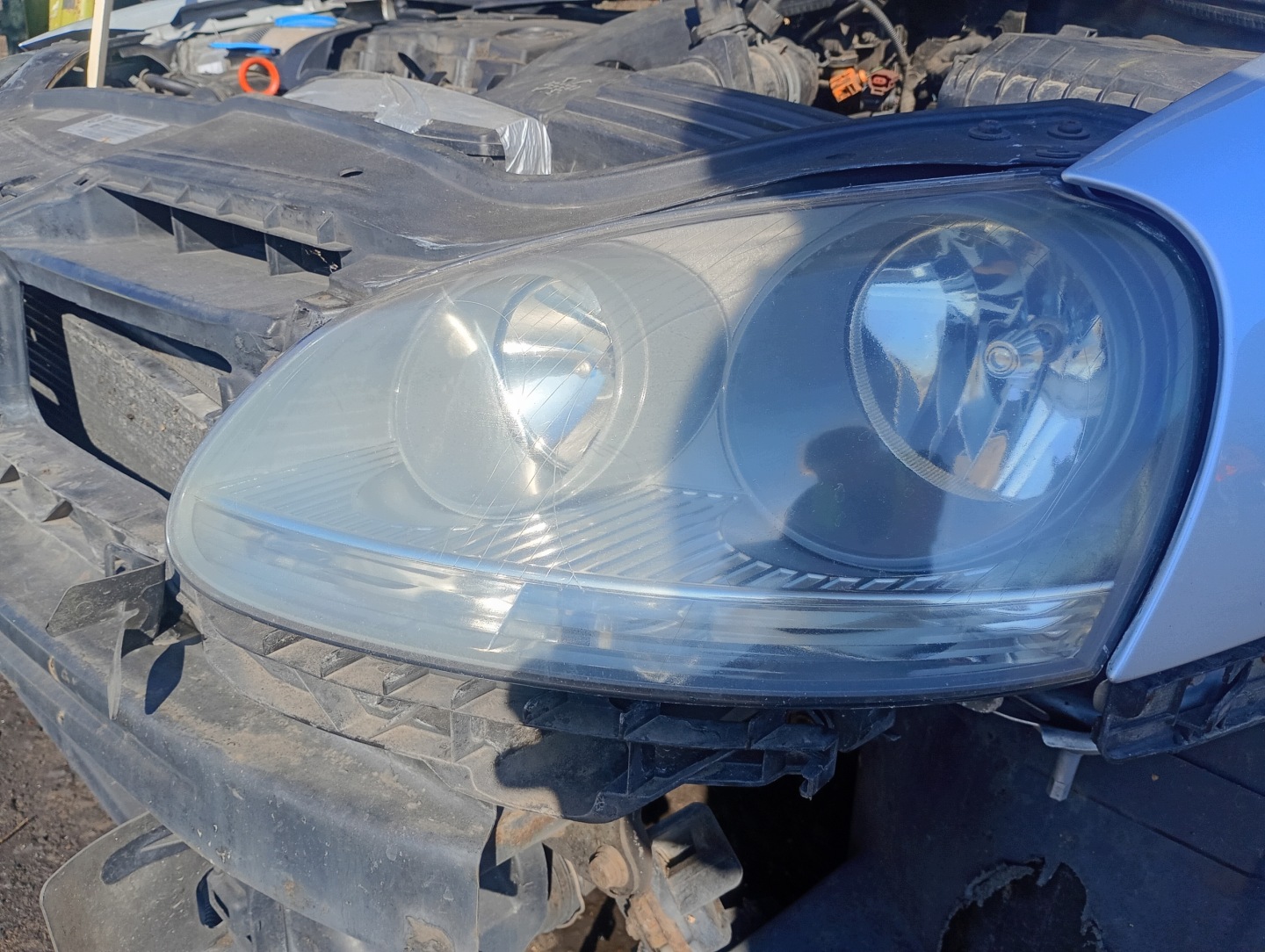 Reflektor left light left front front VW Golf V 5 07-09