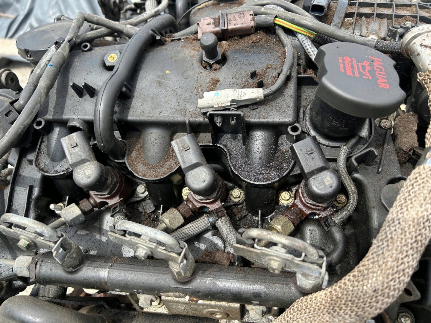 engine complete AJD JAGUAR XF X250 2.7D 207KM