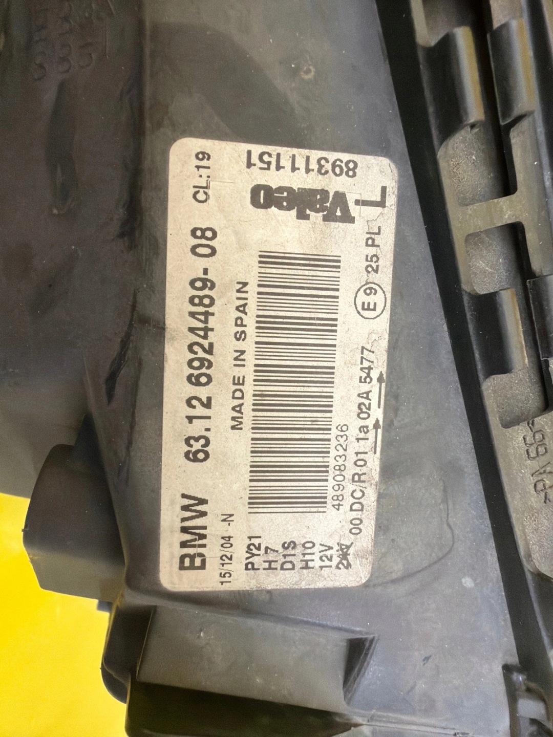 light left BMW 1 E81 E87 E82 Xenon 6924489-08