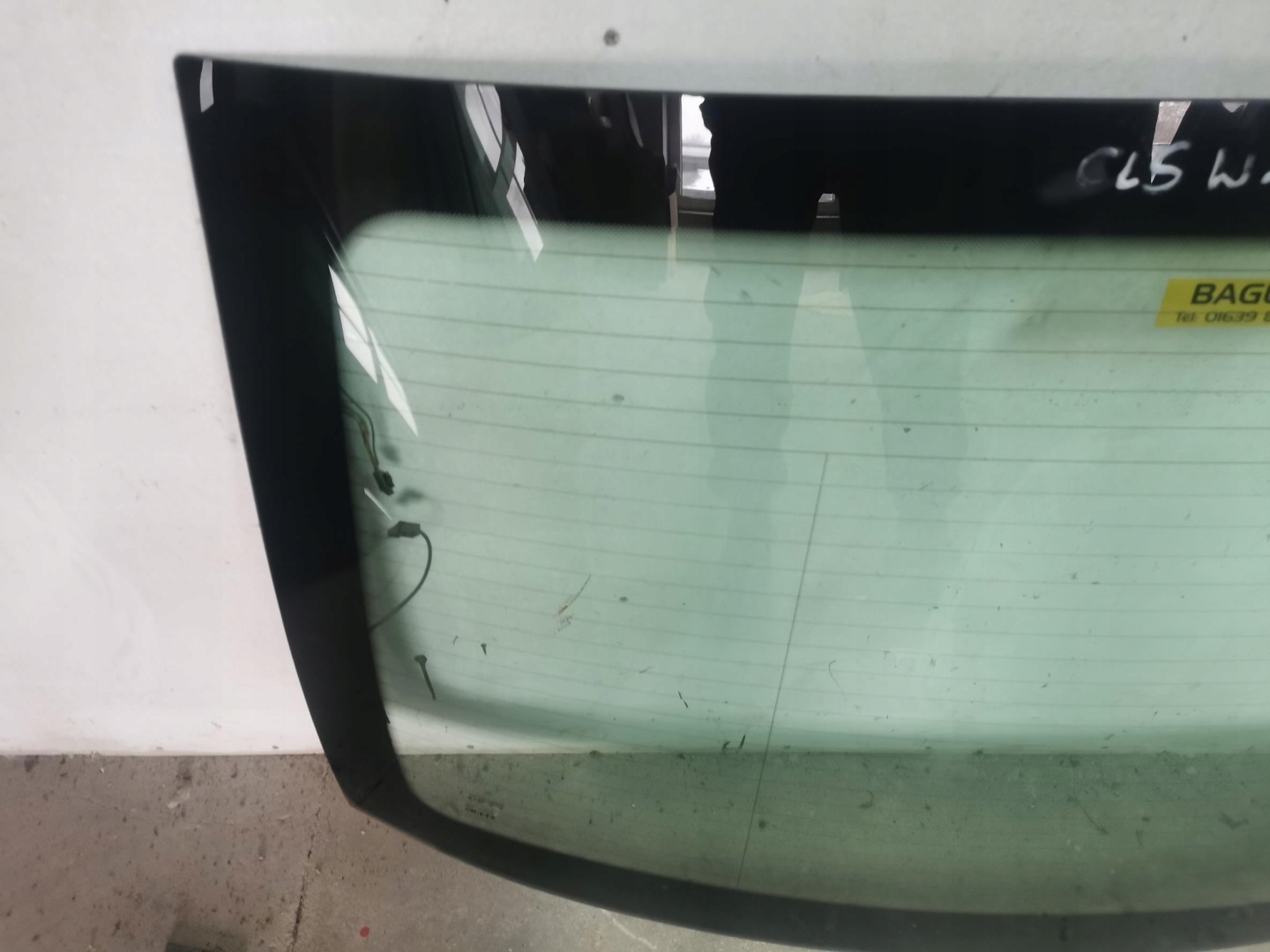 window bodywork rear heated MERCEDES CLS W219 04-10