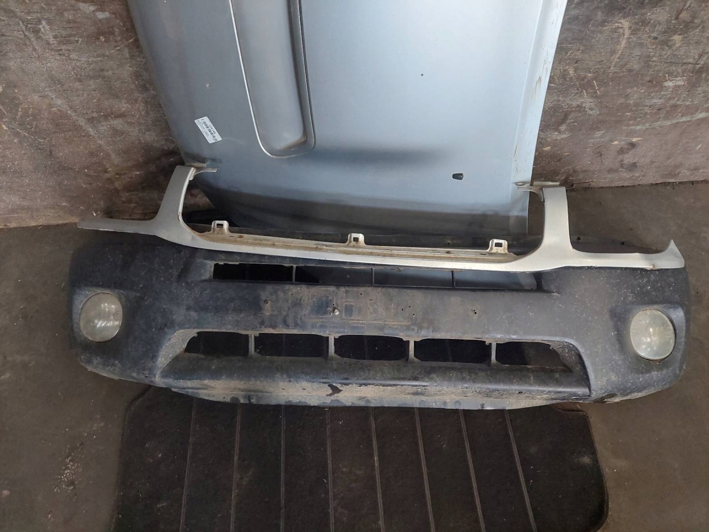 complete front bonnet bumper light fender TOYOTA RAV4 II LIFT 1D4
