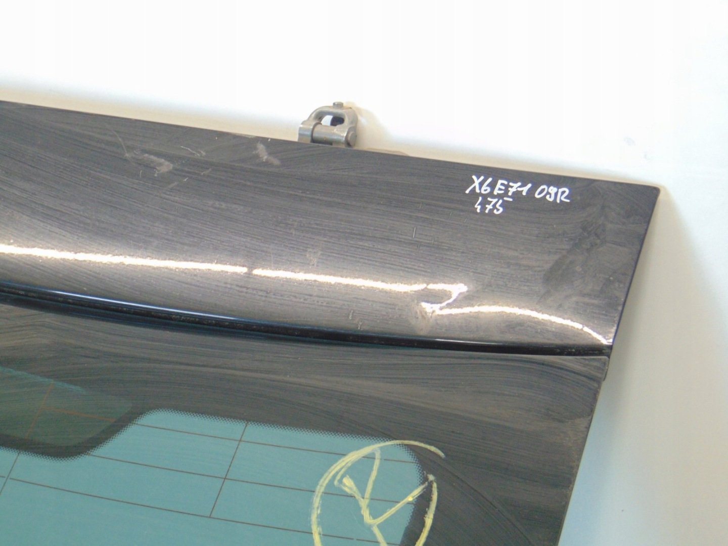 boot door rear SPOILER colour 475 BMW X6 X6M E71 M-PERFORMACE