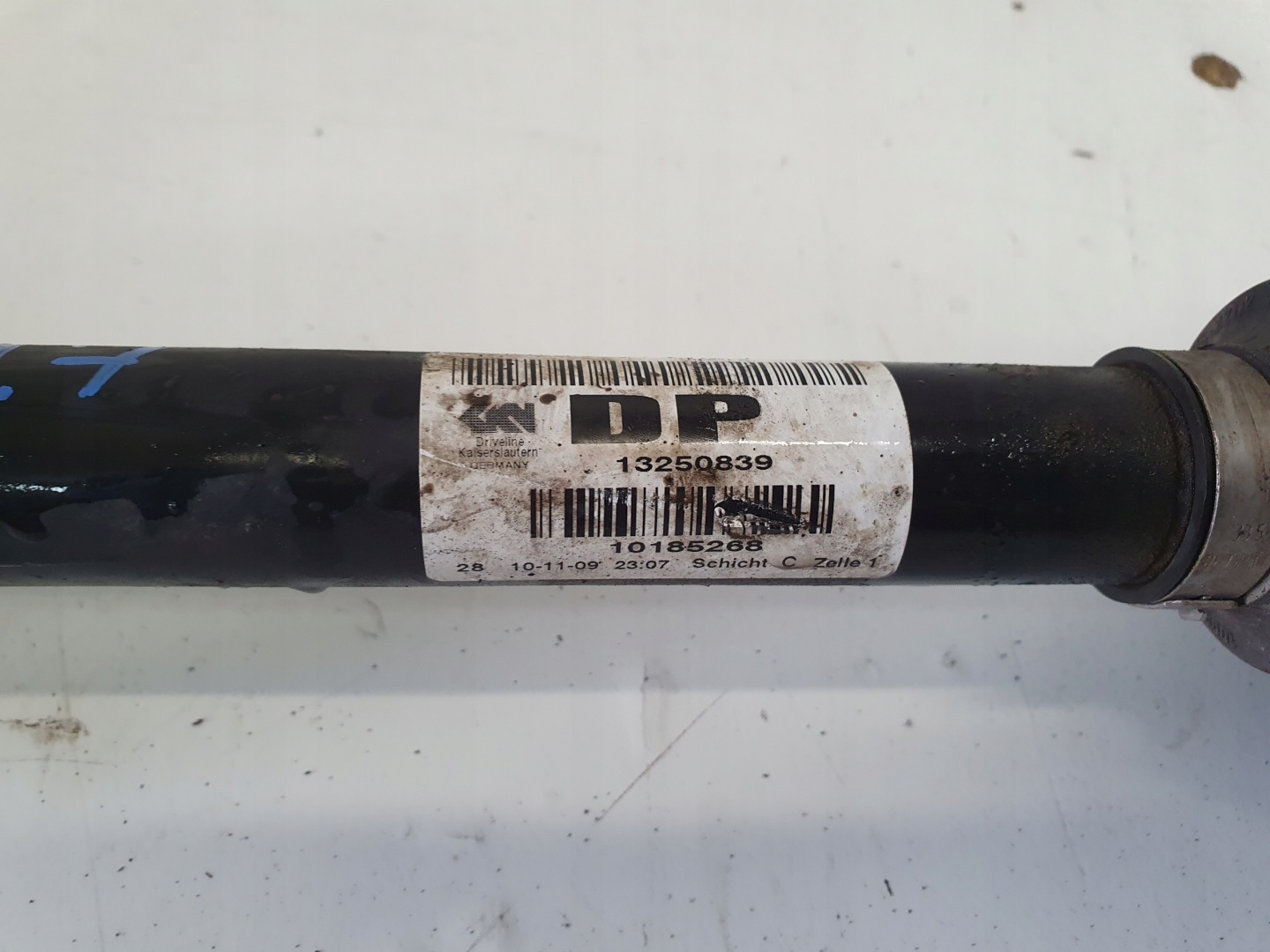 OPEL ASTRA J semi-axis right 13250839 DP 1.6T