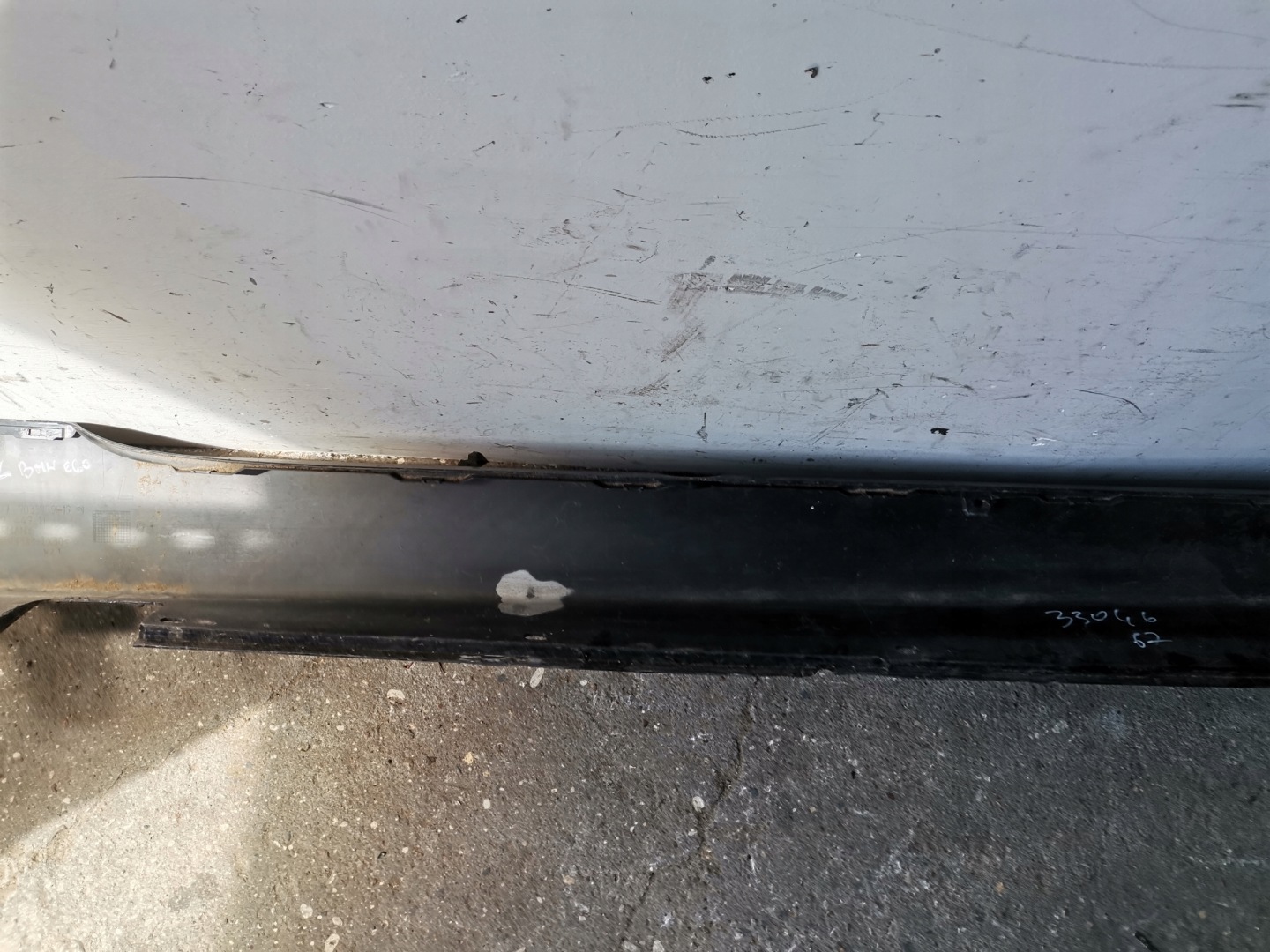moulding threshold left BMW E60 E61 5177-7033759