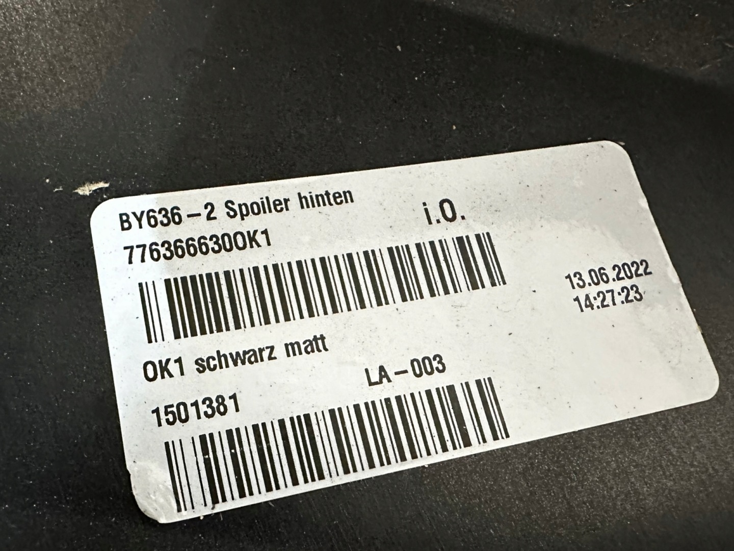 BENTLEY BENTAYGA rear bumper 36A807511 36A807301