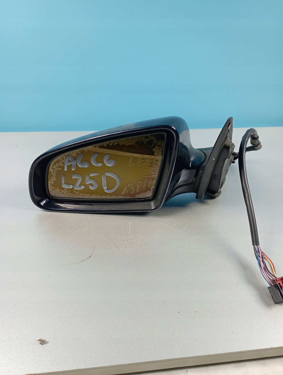 mirror left AUDI A6 C6 LZ5D 13 PIN