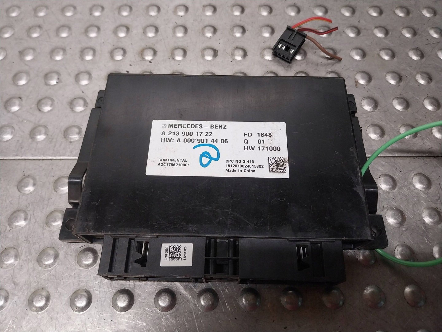 modulo Centralina cambio ingranaggi A2139001722 MERCEDES SPRINTER W907 W910